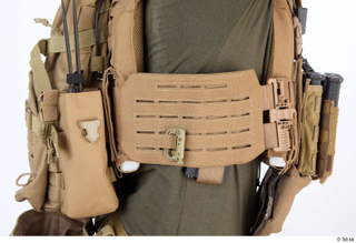 Andrew Elliott TF - Details of Uniform bulletproof vest upper…